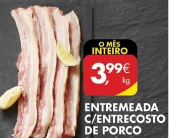 Pingo Doce Entremeada C/Entrecosto de Porco promoção