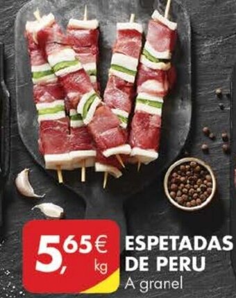Pingo Doce Espetadas de Peru promoção