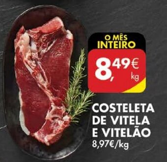 Pingo Doce Costeleta de Vitela E Vitelão promoção