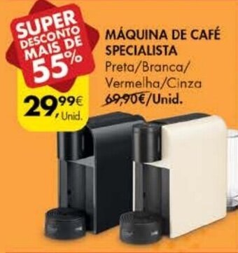 Pingo Doce Máquina de Café Specialista promoção