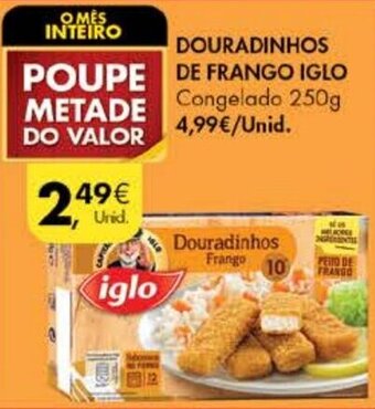 Douradinhos de Frango Iglo 250g