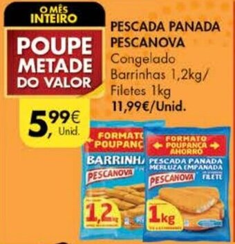 Pescada Panada Pescanova 1,2kg/1kg
