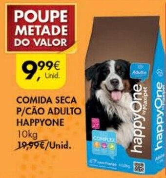 Pingo Doce Comida Seca P/Cão Adulto Happyone 10kg promoção