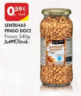 Lentilhas Pingo Doce 540g