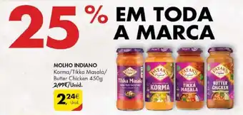 Molho Indiano 450g