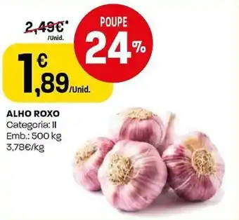 Alho Roxo 500kg