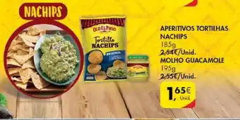 Pingo Doce Aperitivos Tortilhas Nachips 185g promoção