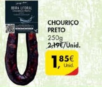 Pingo Doce Chouriço Preto 250g promoção