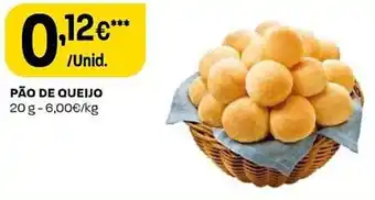 Intermarché Pão de Queijo 20g promoção