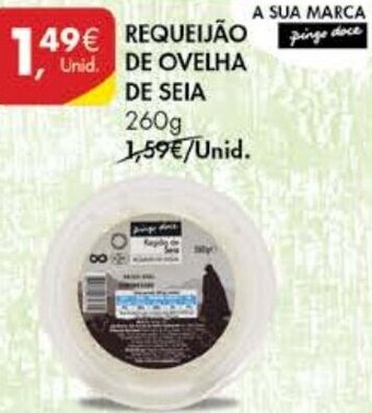 Pingo Doce Requeijão de Ovelha de Seia 260g promoção