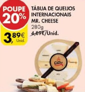 Tábua de Queijos Internacionais Mr. Cheese 280g