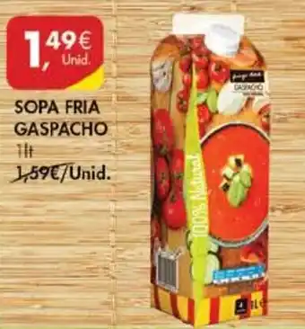 Pingo Doce Sopa Fria Gaspacho 1L promoção