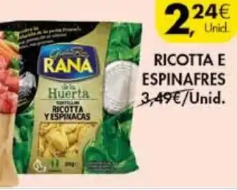 Pingo Doce Ricotta E Espinafres promoção