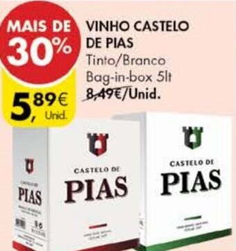 Vinho Castelo de Pias 5lt