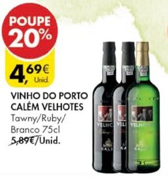 Pingo Doce Vinho do Porto Calém Velhotes 75cl promoção