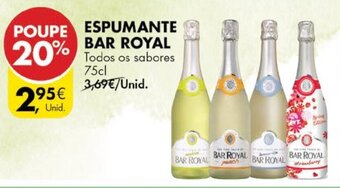 Pingo Doce Espumante Bar Royal 75cl promoção