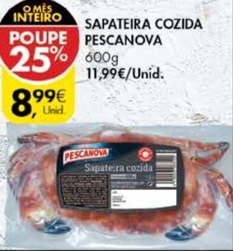 Sapateira Cozida Pescanova 600g