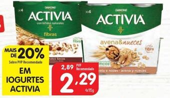 Minipreço Iogurte activia promoção