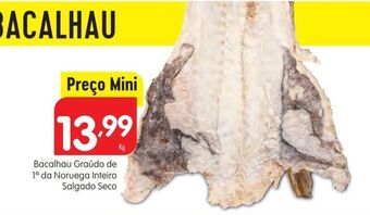 Minipreço Bacalhau salgado promoção