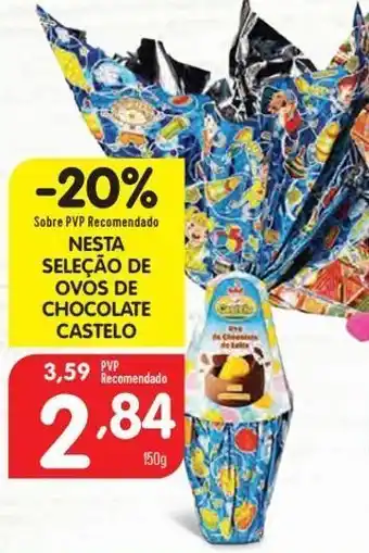 Minipreço Ovo de chocolate castelo promoção