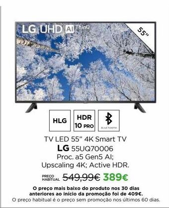 Tv 55'' led lg