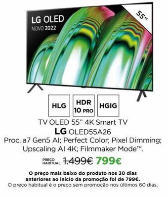 Tv 55'' led lg