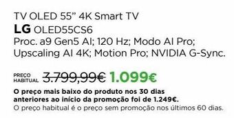 Tv 55'' led lg