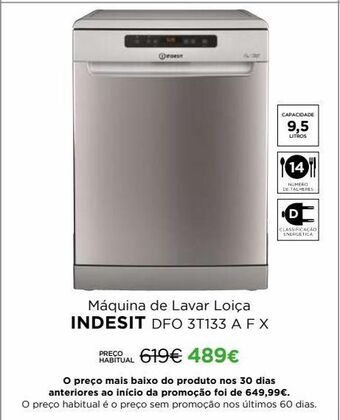 Lava louças indesit