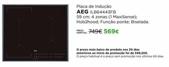 El Corte Inglés Placa de cozinha aeg promoção