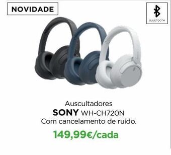 El Corte Inglés Auscultadores sony promoção