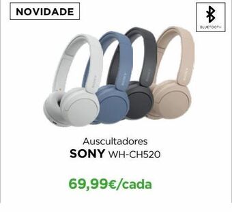 El Corte Inglés Auscultadores sony promoção