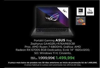 El Corte Inglés Notebook asus promoção