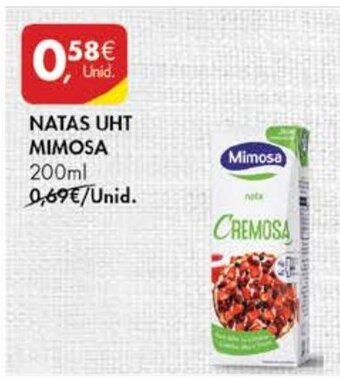 Pingo Doce Natas UHT Mimosa 200ml promoção