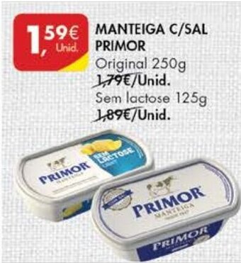 Pingo Doce Manteiga C/ Sal Primor 250g promoção