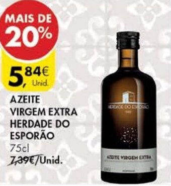 Pingo Doce Azeite Virgem Extra Herdade do Esporão 75cl promoção