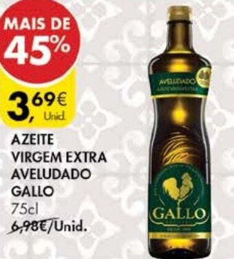 Azeite Virgem Extra Aveludado Gallo 75cl