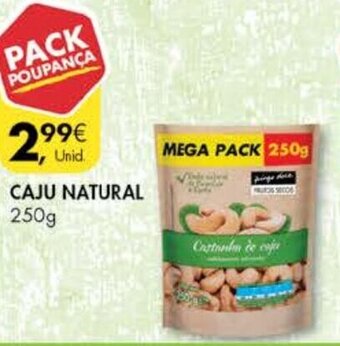 Pingo Doce Caju Natural 250g promoção