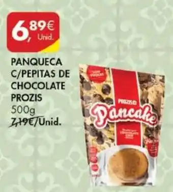 Pingo Doce Panqueca C/Pepitas de Chocolate Prozis 500g promoção