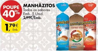 Pingo Doce Manhãzitos 5 Unid promoção