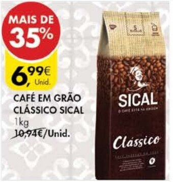 Café em Grão Clássico Sical 1kg