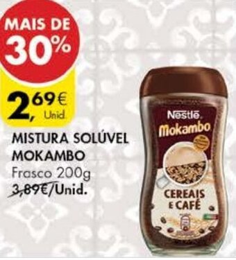 Pingo Doce Mistura Solúvel Mokambo 200g promoção