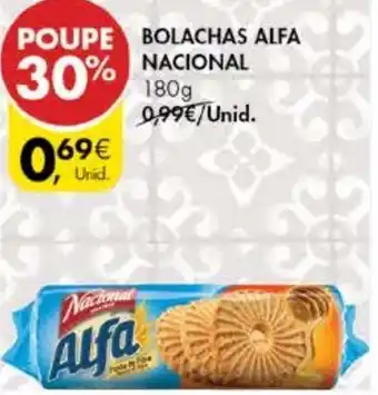 Pingo Doce Bolachas Aifa Nacional 180g promoção