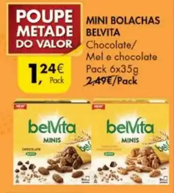 Pingo Doce Mini Bolachas Belvita 6x35g promoção