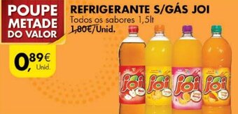 Pingo Doce Refrigerante S/Gás Joi 1,5lt promoção