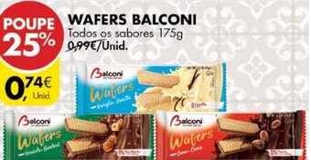 Pingo Doce Wafers Balconi 175g promoção