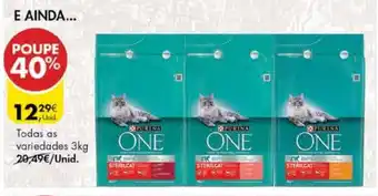 Pingo Doce Purina One 3kg promoção