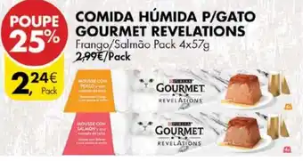 Comida Húmida P/Gato Gourmet Revelations 4x57g