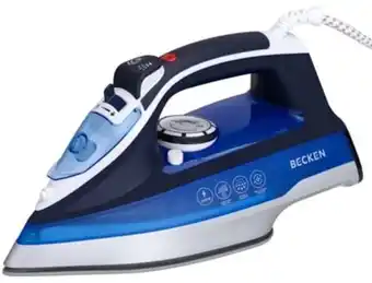 Ferro a vapor becken bsi3637 (outlet grade a - jato vapor: 100 g/min - base: cerâmica)