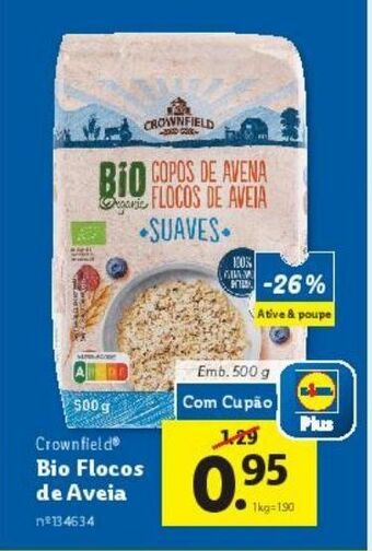 Lidl Cereal de aveia promoção