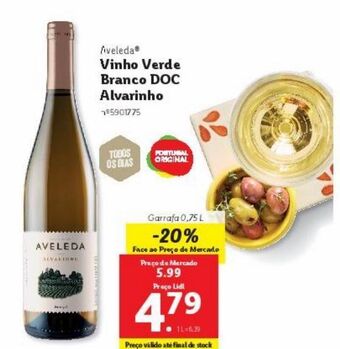 Vinho verde aveleda